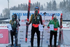 Pirmaisiais 2021-ųjų Lietuvos biatlono čempionais tapo V. Strolia ir estė T. Tomingas