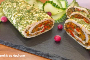 Vištienos vyniotinis su pievagrybiais – tiesiog puikus