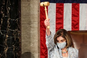 Demokratė N. Pelosi perrinkta JAV Atstovų Rūmų pirmininke