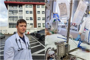 Vokietijos ligoninėje savanoriaujantis vilnietis medikas svajoja rasti priešnuodį virusui