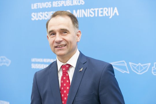 Buvęs susisiekimo ministras R. Masiulis pradeda eiti naujas pareigas