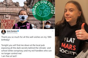 Pilnametystės sulaukusi klimato aktyvistė Greta Thunberg paskleidė intriguojančią žinią: esu laisva