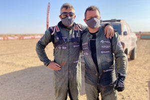 Su nesklandumais susitvarkęs A. Juknevičius pasiekė antrąjį greičio ruožo finišą