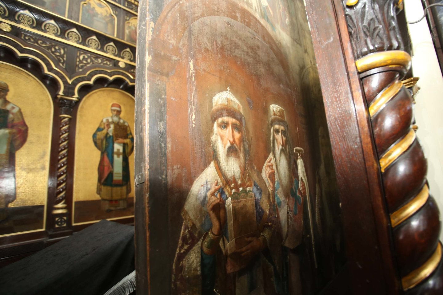 2019 m. Konstantinopolio patriarchas Bartolomėjus patvirtino autokefalinę Ukrainos Stačiatikių Bažnyčią. Reaguodamas į tai Maskvos patriarchatas nutraukė ryšius su Konstantinopolio patriarchatu. Ukrainos stačiatikiai nuo Rusijos Stačiatikių Bažnyčios, kuriai priklausė 300 metų, atsiskyrė 2018 m.<br>M.Patašiaus nuotr.