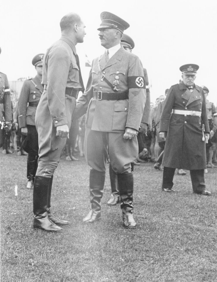 R.Hessas ir A.Hitleris. <br>Scanpix nuotr. 
