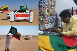 Dakare – puikus bičiulystės pavyzdys: arabai lietuviams pateikė gražią staigmeną