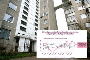 Ž. Mauricas: lietuvių nesustabdysi – uždarė parduotuves, tai prieš Kalėdas prisipirko butų