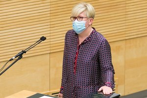 I. Šimonytė pabrėžė: karantino režimo lengvinimą lems ne tik naujų COVID-19 atvejų statistika