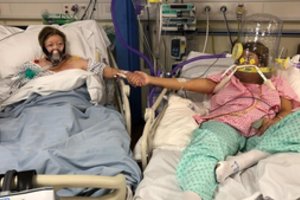 Koronavirusu serganti dukra stebėjo, kaip gretimoje lovoje miršta jos motina