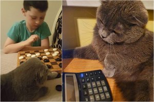 Gosas – tikras kontrolierius: tikrina, kad darbai būtų atlikti, pasimokyta ir pramogoms laiko skirta