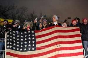 Kongresui ruošiantis tvirtinti rinkimų rezultatus, Vašingtone mitinguoja D. Trumpo rėmėjai