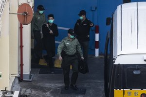 Joshua Wongas tapo dar vienu už „ardomąją veiklą“ areštuotu Honkongo disidentu