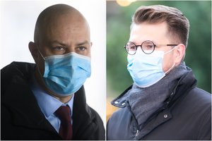 Apie siekį išieškoti 4 mln. eurų už COVID-19 testus pasisakė A. Veryga ir L. Savickas