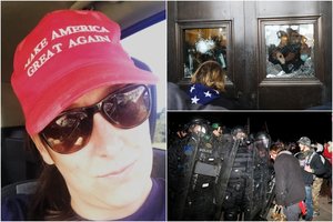 Vašingtone per riaušes nušauta moteris – prisiekusi D. Trumpo gerbėja: mirties dieną žadėjo „audrą“