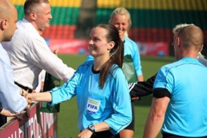Kelias į pasaulio futbolo čempionatą: nematoma teisėjos I. Ramanauskienės pusė