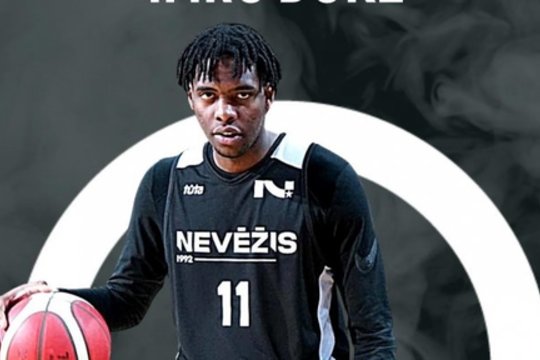 Kėdainių ekipa susiejo ateitį su talentingu aukštaūgiu iš Trinidado ir Tobago