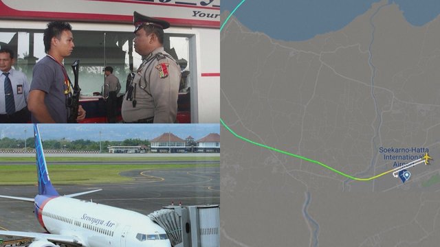 Prarastas ryšys su Indonezijos keleiviniu lėktuvu: iki šiol nežinoma, kiek keleivių ir įgulos narių buvo 130-ies vietų laineryje