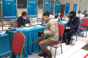 Kazachstano parlamento rinkimus užtikrintai laimi dabartiniai valdantieji