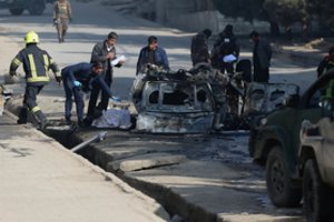 Afganistano sostinėje sprogimas pareikalavo trijų gyvybių