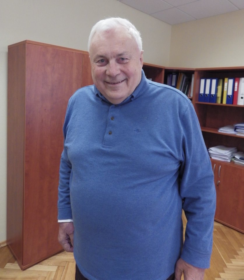 A. Narinkevičius nuo 1983 m. vadovavo Klaipėdos psichiatrijos ligoninei, o ją reorganizavus nuo 2008 m. ėjo RKL psichiatrijos filialo vadovo pareigas.<br> RKL nuotr.