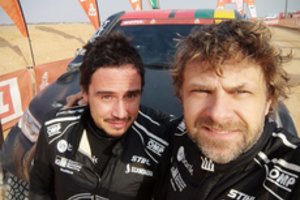 Atsargiai maratoną pradėjęs Benediktas Vanagas antrajai dienai išsaugojo visus ratus