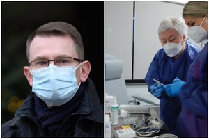 Po skandalų dėl skiepų be eilės – A. Dulkio žinia: „Esame priversti imtis priemonių“
