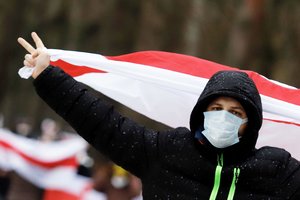 Baltarusijos stačiatikių bažnyčios vadovas – prieš jos įtraukimą į politinius kivirčius