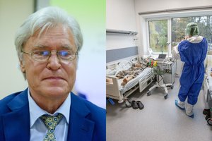 Profesorius J. Kalibatas perspėjo: šis koronaviruso ligos požymis nežada nieko gero