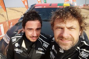 Aštuntasis Dakaro etapas: B. Vanagas ir A. Gelažninkas stebino puikiais rezultatais