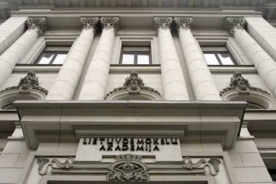 1941 m. įkurta Lietuvos mokslų akademija.<br>P.Lileikio nuotr.