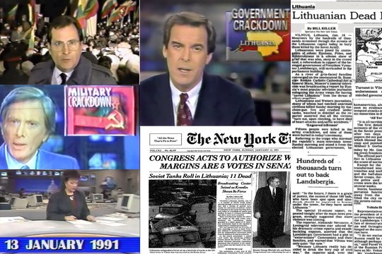 Kruvinasis sekmadienis Vilniuje – JAV reporterių akimis: mirtys, siaubas ir lietuvių ryžtas