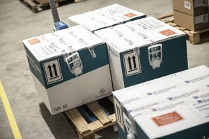 Lietuvą pasiekė ketvirtoji vakcinos nuo COVID-19 siunta, joje – per 25 tūkst. dozių