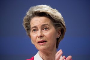 Europos Komisijos pirmininkė U. Von der Leyen: „Mūsų Sąjunga skolinga Lietuvos laisvės gynėjams“