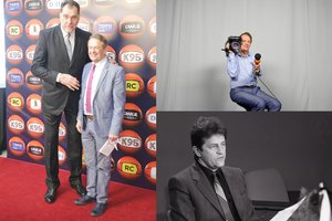 75-ąjį gimtadienį švenčiantis V. Mačiulis prisiminė pirmą interviu su A. Saboniu 