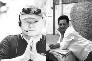 Mirė laidos „Gimę tą pačią dieną“ kūrėjai sutuoktiniai L. Šinkūnienė ir R. Povilionis: Anapilin iškeliavo vienas po kito