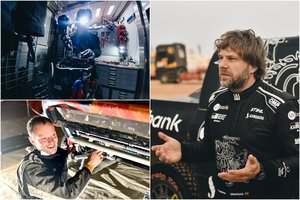 Paskui svajonę į Dakaro ralį – tik su geležiniais meistrais: papasakojo apie mums nematomus herojus