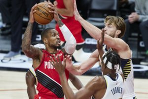 Domantas Sabonis tęsia savo šou – sudaužė gimtojo miesto ekipą