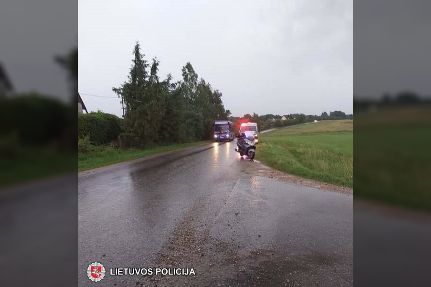 Ieškomi avarijos liudininkai.