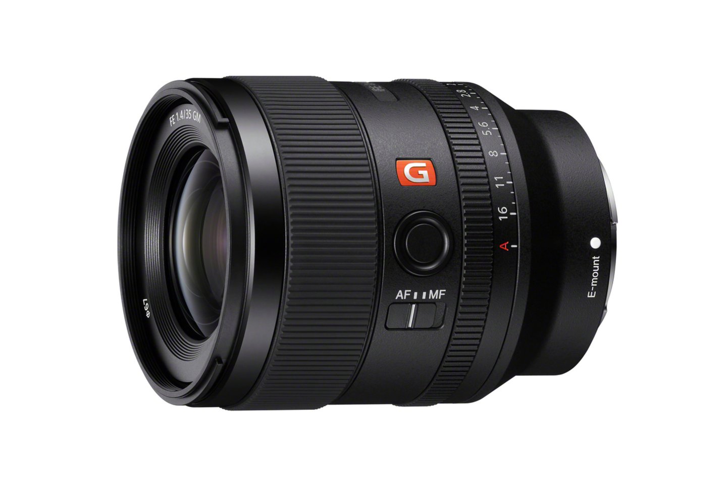  „Sony“ pristatė naują „G Master“ serijos viso kadro objektyvą „FE 35mm F1.4 GM“ (modelis SEL35F14GM).<br> „Sony“ nuotr.