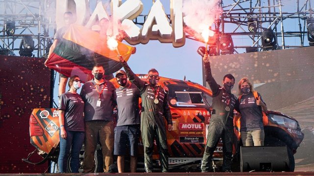 A. Juknevičius įveikė Dakaro ralį ir pasiekė finišą: „Viskas gerai, visiems linkėjimai!“