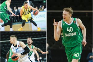 Eurolygos lietuviai: nervingas M. Grigonis, neįveikiamas A. Gudaitis, L. Lekavičiaus energija ir E. Ulanovo rekordas