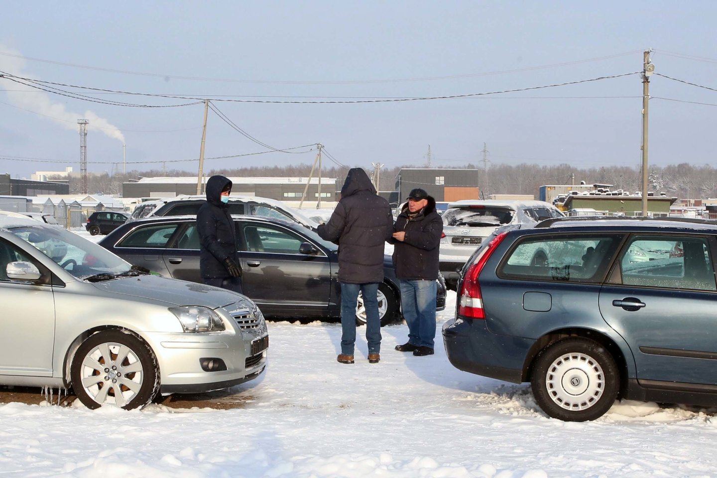  Kauno automobilių turguje sausį tvyro ramybė. <br> M.Patašiaus nuotr.