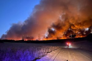 Dalį Australijos siaubia nevaldomas krūmynų gaisras, žmonės raginami evakuotis