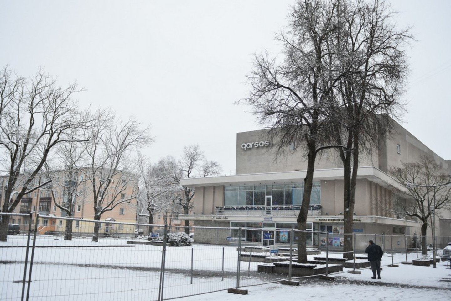 Panevėžyje prasideda Stasio Eidrigevičiaus menų centro (SEMC) statybos.<br>Kino teatras „Garsas“. Nuotrauka: iš portalo „Jūsų Panevėžys“ / pilotas.lt.