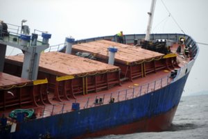 Prie Turkijos krantų nuskendusiame laive buvo 10 ukrainiečių, du žmonės žuvo