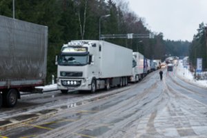 „Linavos“ prezidentas: eilės prie JK sienos yra sumažėjusios, bet muitinės sistema šalyje dar neparengta