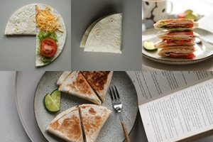 Įpjauta tortilija: gaminimo būdas, dėl kurio alpsta socialiniai tinklai