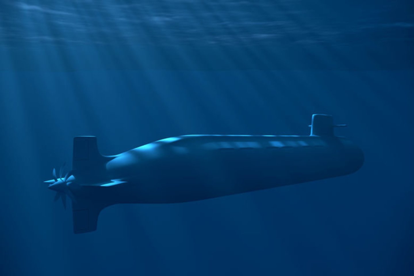 1954 m. į vandenį nuleistas pirmasis pasaulyje atominis povandeninis laivas „Nautilus“. Laivą pastatė amerikiečių gynybos pramonės bendrovė „General Dynamics Corporation“. 1958 m. šis laivas pirmasis po ledu praplaukė šiaurinį poliaratį.<br>123rf
