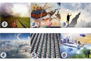 Kuris paveikslas gražiausias? Sužinosite, koks jūsų gyvenimo scenarijus