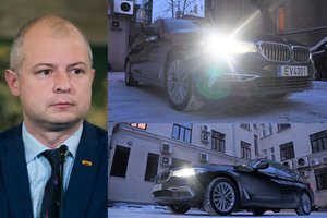 S. Gentvilas grąžina tarnybinį BMW į saloną: netenkina poreikių
